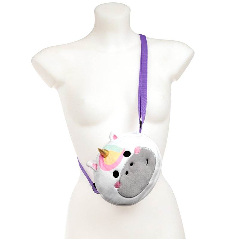 Astra the Unicorn Adoracorns Crossbody Plush Shoulder Bag - Gift Arch