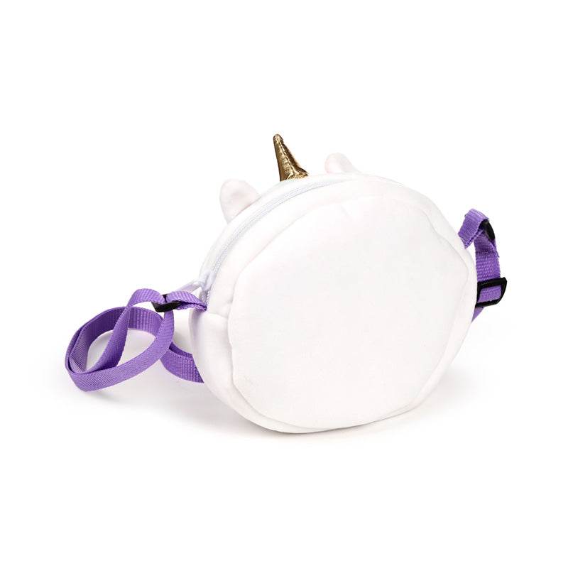 Astra the Unicorn Adoracorns Crossbody Plush Shoulder Bag - Gift Arch