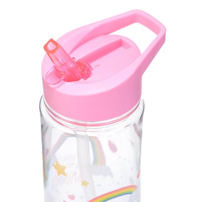 Shatterproof 550ml Water Bottle Enchanted Rainbows Unicorn - Gift Arch