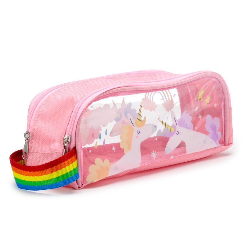 Unicorn Magic Clear Window Pencil Case - Gift Arch