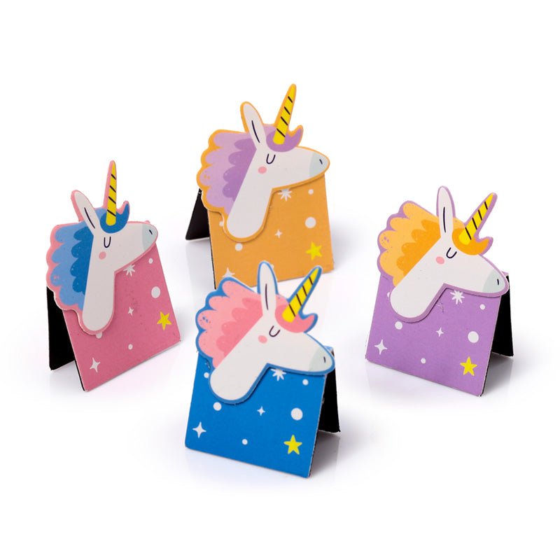 Unicorn Magic Shaped Magnetic Bookmark Set - Gift Arch