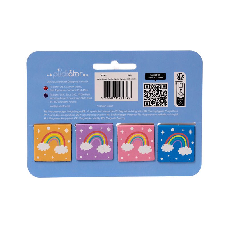 Unicorn Magic Shaped Magnetic Bookmark Set - Gift Arch