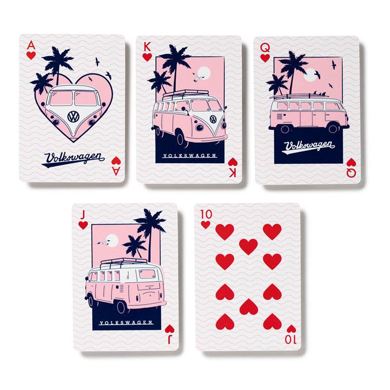 Explore More Volkswagen VW T1 Camper Bus Standard Playing Card Deck - Gift Arch