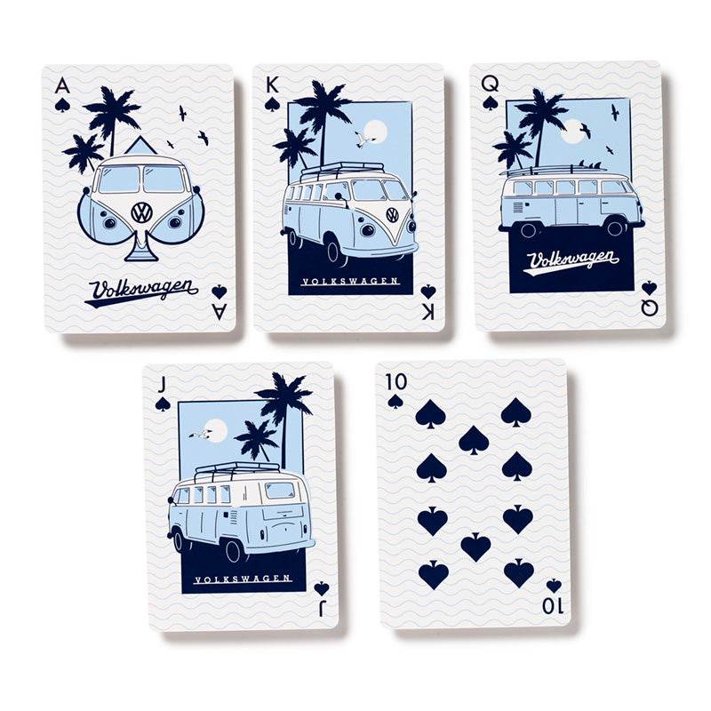 Explore More Volkswagen VW T1 Camper Bus Standard Playing Card Deck - Gift Arch