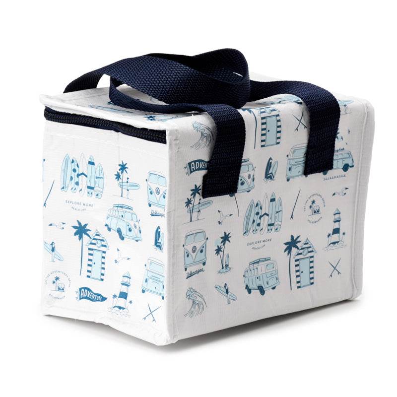 RPET Cool Bag Lunch Bag Volkswagen VW T1 Camper Bus Explore More - Gift Arch