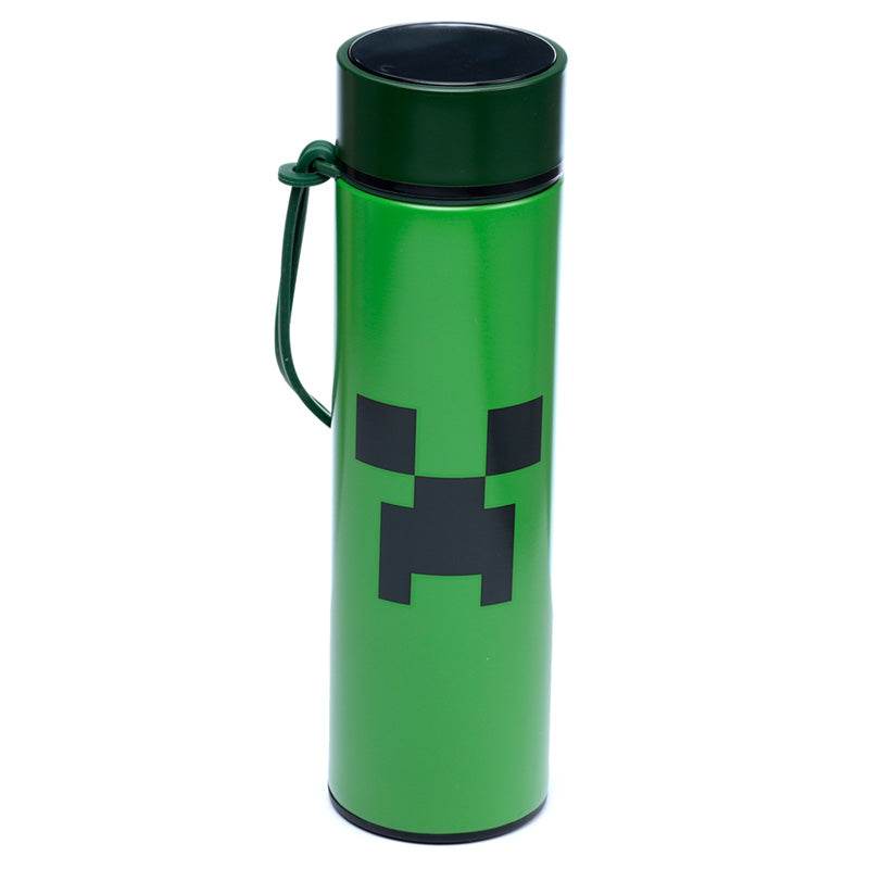 Minecraft Creeper Hot & Cold Digital Thermometer Bottle - Gift Arch