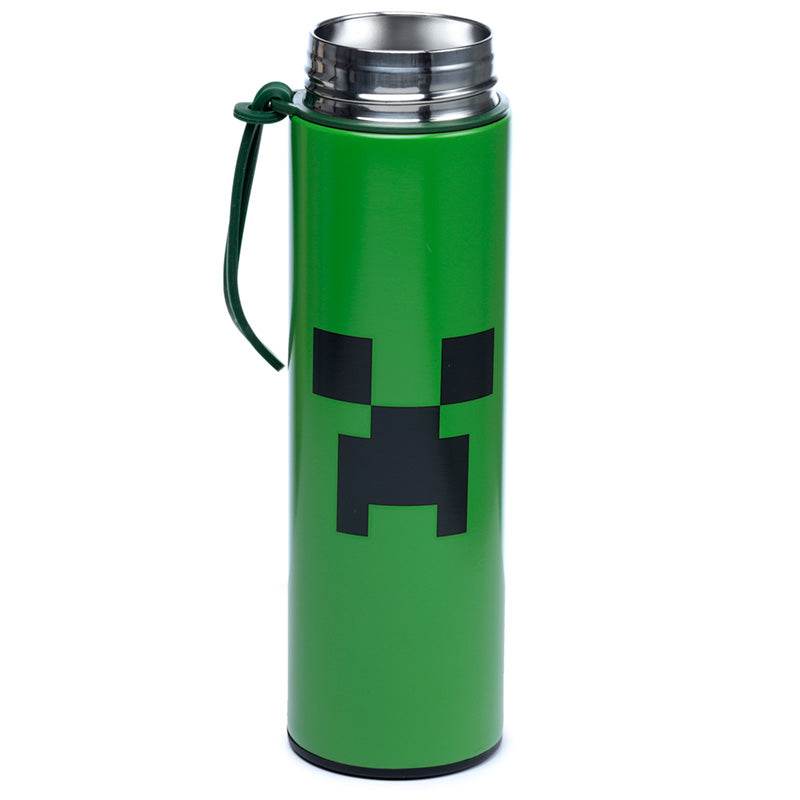 Minecraft Creeper Hot & Cold Digital Thermometer Bottle - Gift Arch