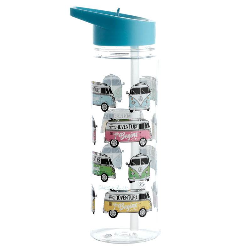 Shatterproof 550ml Water Bottle Volkswagen VW T1 Camper Bus Surf - Gift Arch