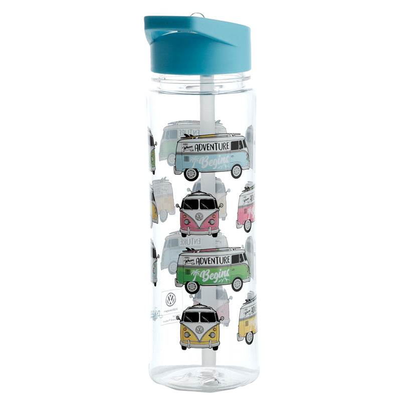 Shatterproof 550ml Water Bottle Volkswagen VW T1 Camper Bus Surf - Gift Arch