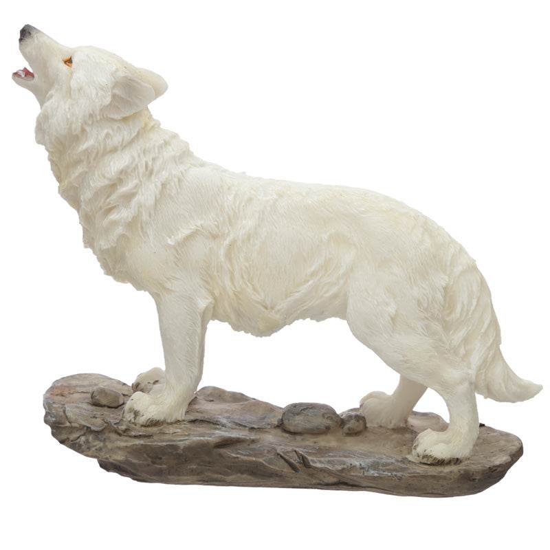 Protector of the North Spirit of the Night Wolf Figurine - Gift Arch