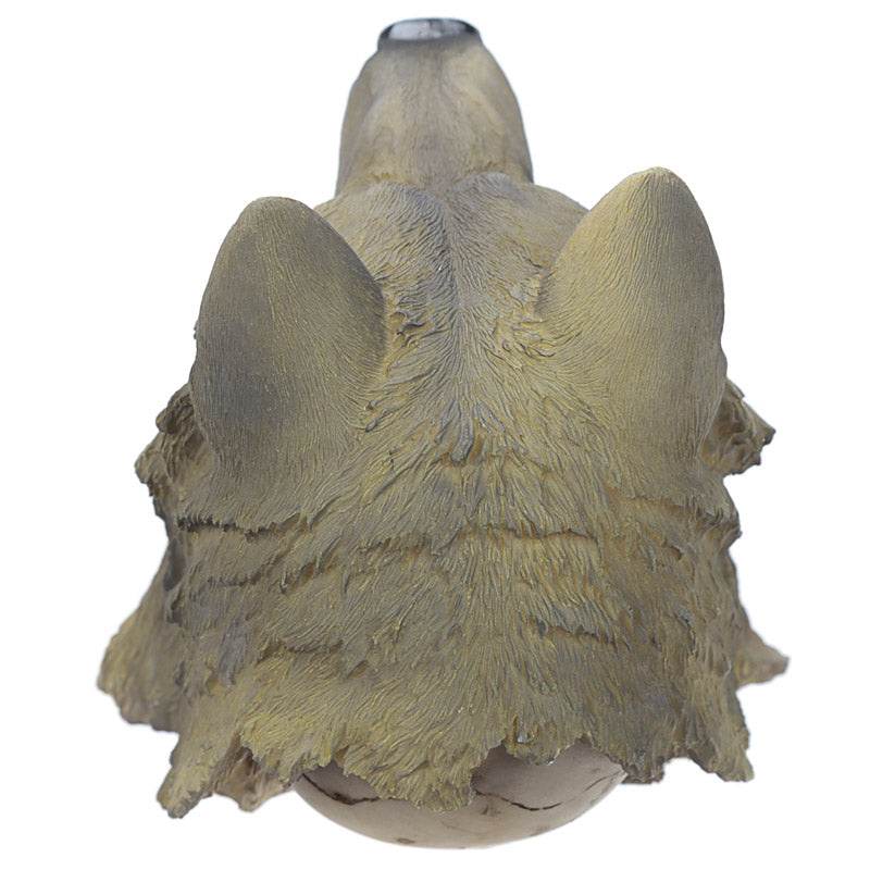 Skull with Wolf Head Decoration - Gift Arch