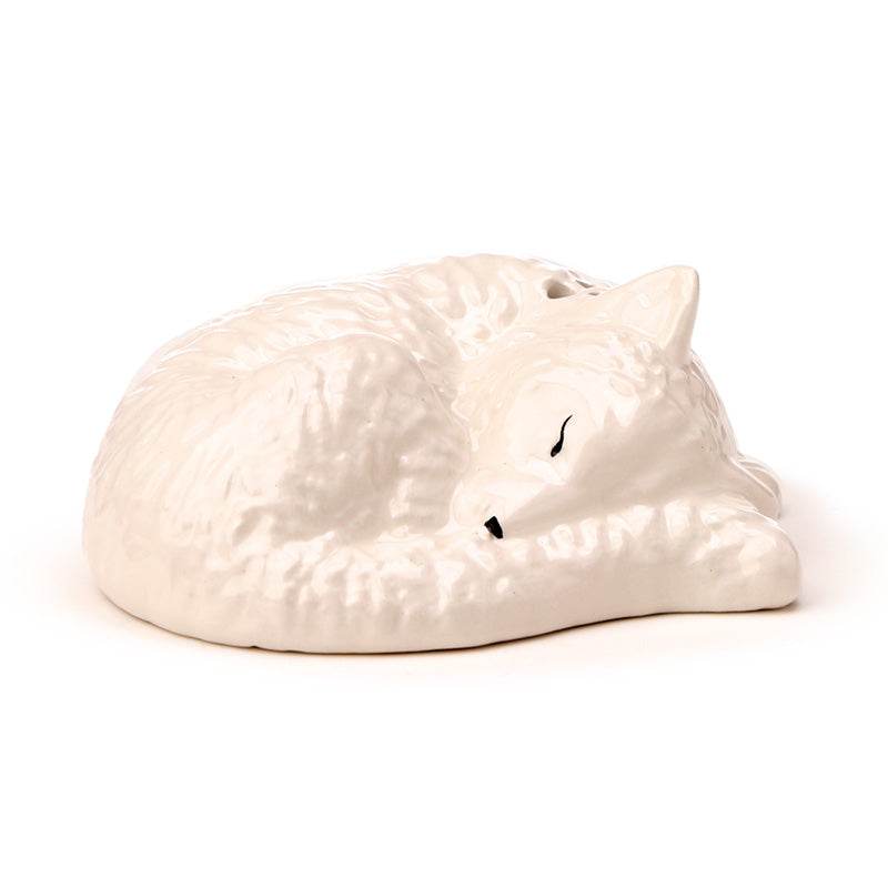 White Wolf Ceramic Salt & Pepper Set - Gift Arch