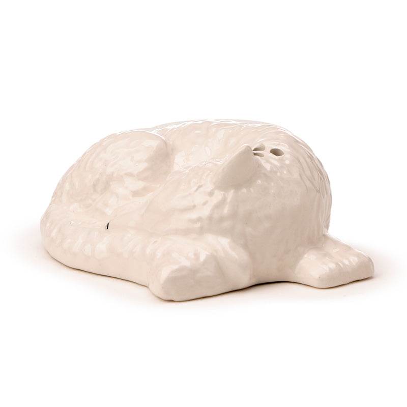 White Wolf Ceramic Salt & Pepper Set - Gift Arch
