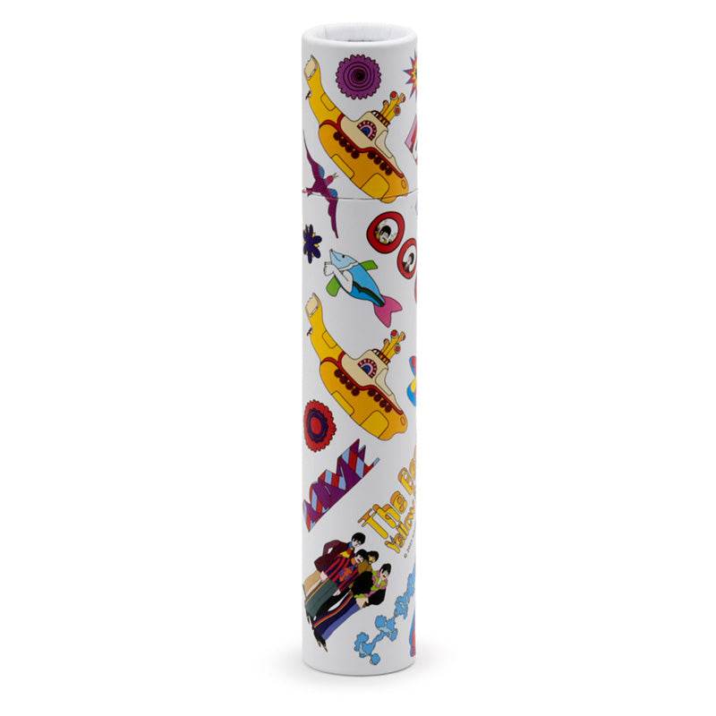 The Beatles Yellow Submarine Large Pencil Pot with 12 Colouring Pencils - Gift Arch