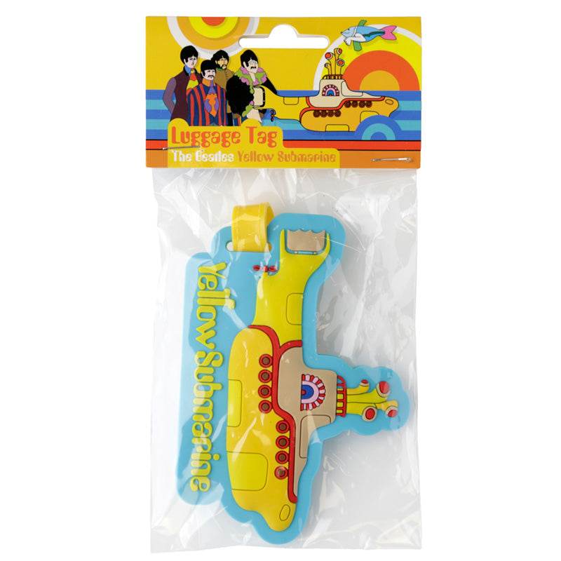 The Beatles Yellow Submarine PVC Luggage Tag - Gift Arch