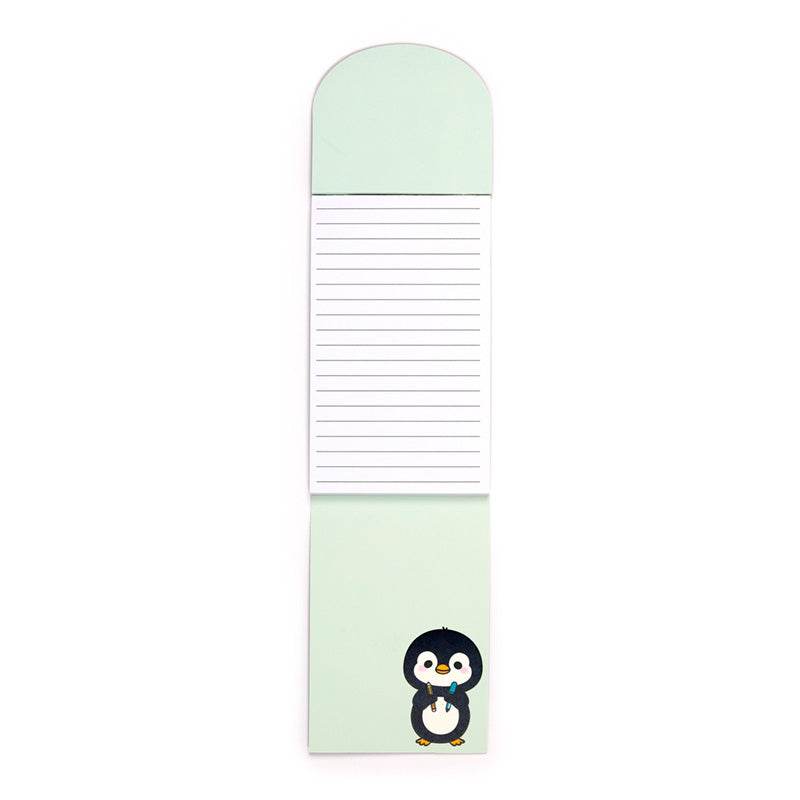 Adoramals Penguin Flip Open Shaped Memo Pad - Gift Arch