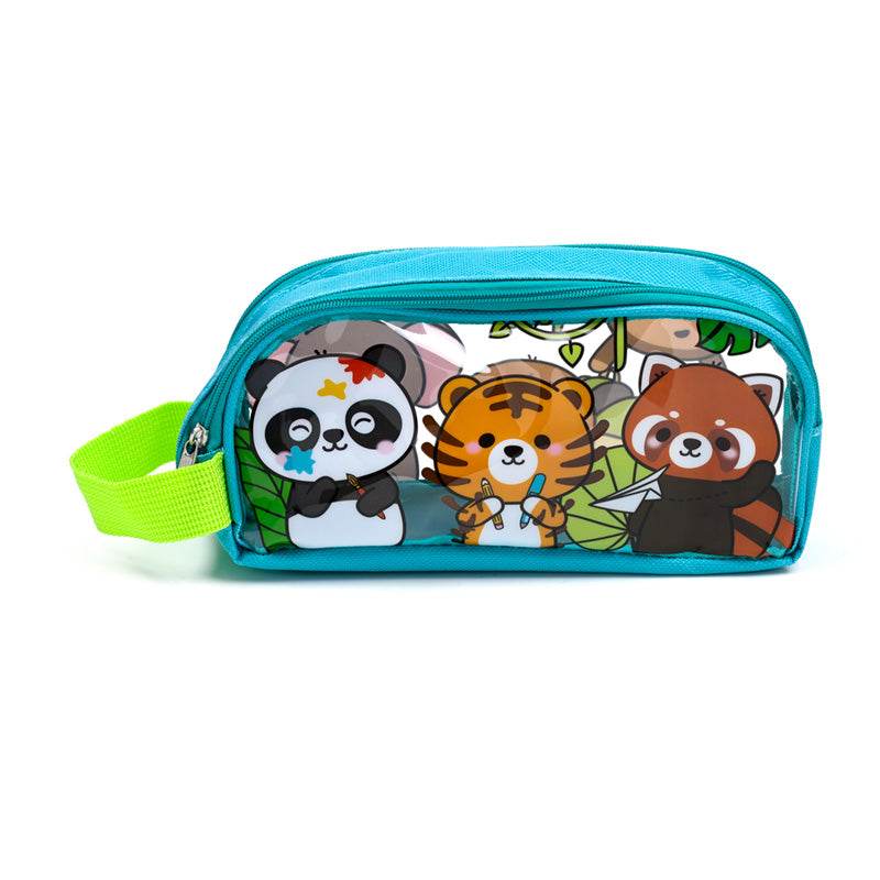 Adoramals Wild Clear Window Pencil Case - Gift Arch