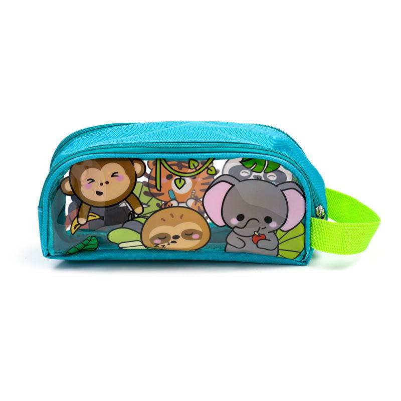 Adoramals Wild Clear Window Pencil Case - Gift Arch