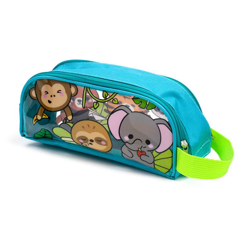 Adoramals Wild Clear Window Pencil Case - Gift Arch