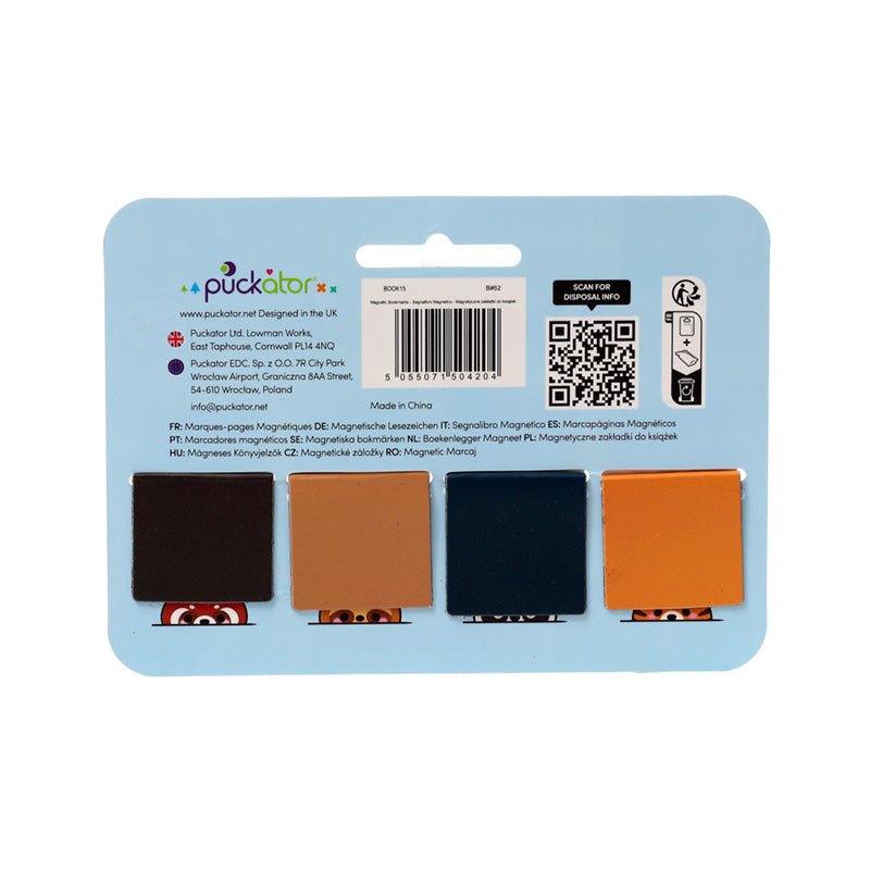 Adoramals Wild Shaped Magnetic Bookmark Set - Gift Arch