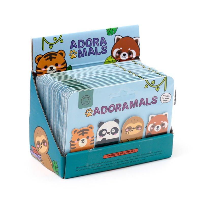 Adoramals Wild Shaped Magnetic Bookmark Set - Gift Arch