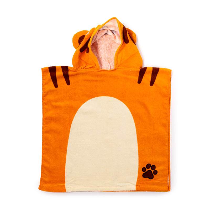 Alfie the Tiger Adoramals Kids Hooded Towel - Gift Arch
