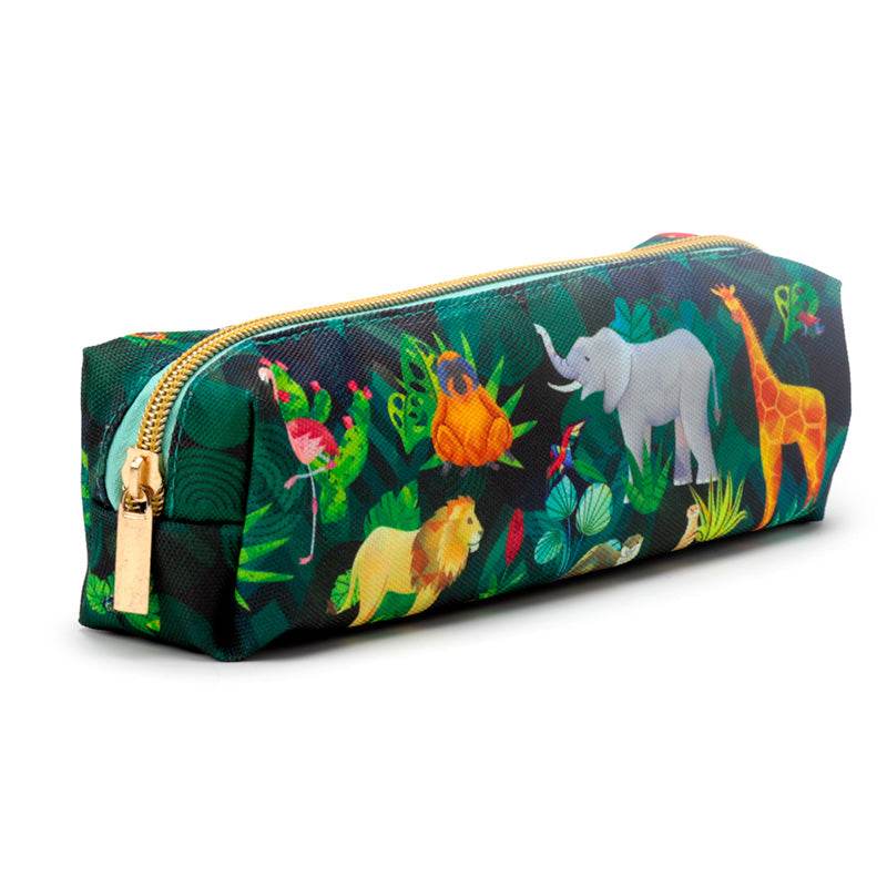 Animal Kingdom Canvas Pencil Case - Gift Arch