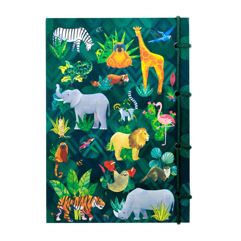 Animal Kingdom Stone Paper A5 Notebook - Gift Arch
