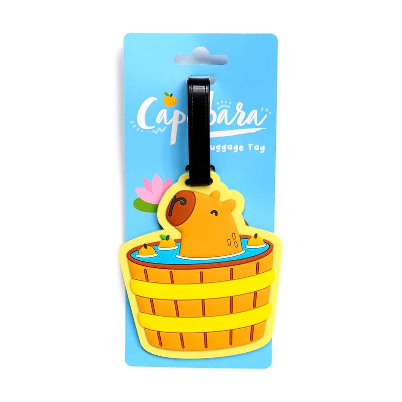 Capybara PVC Luggage Tag - Gift Arch