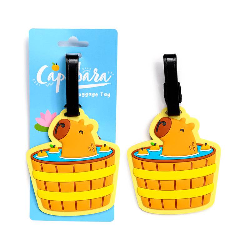 Capybara PVC Luggage Tag - Gift Arch