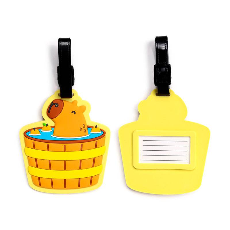 Capybara PVC Luggage Tag - Gift Arch