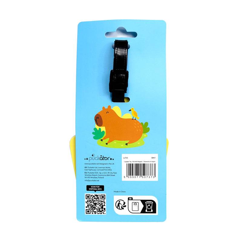 Capybara PVC Luggage Tag - Gift Arch