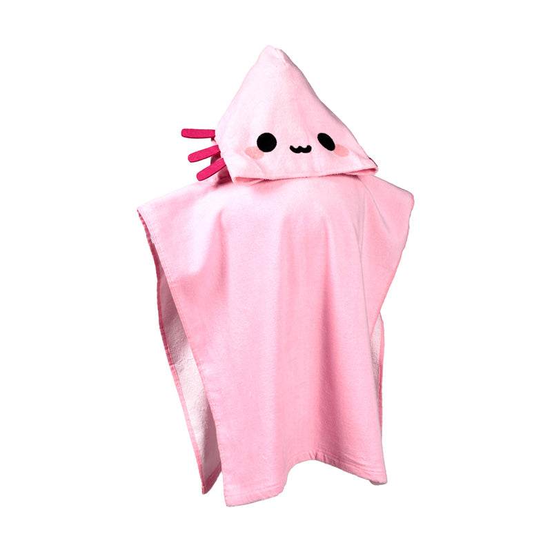 Maddie the Axolotl Adoramals Kids Hooded Towel - Gift Arch