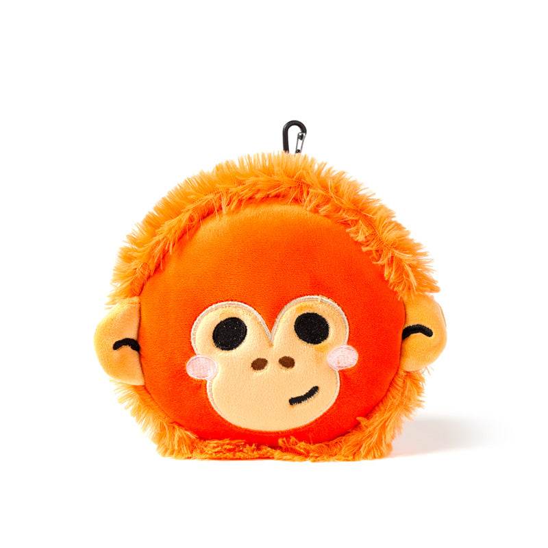 Relaxeazzz Adoramals Orangutan Plush Travel Pillow & Eye Mask - Gift Arch