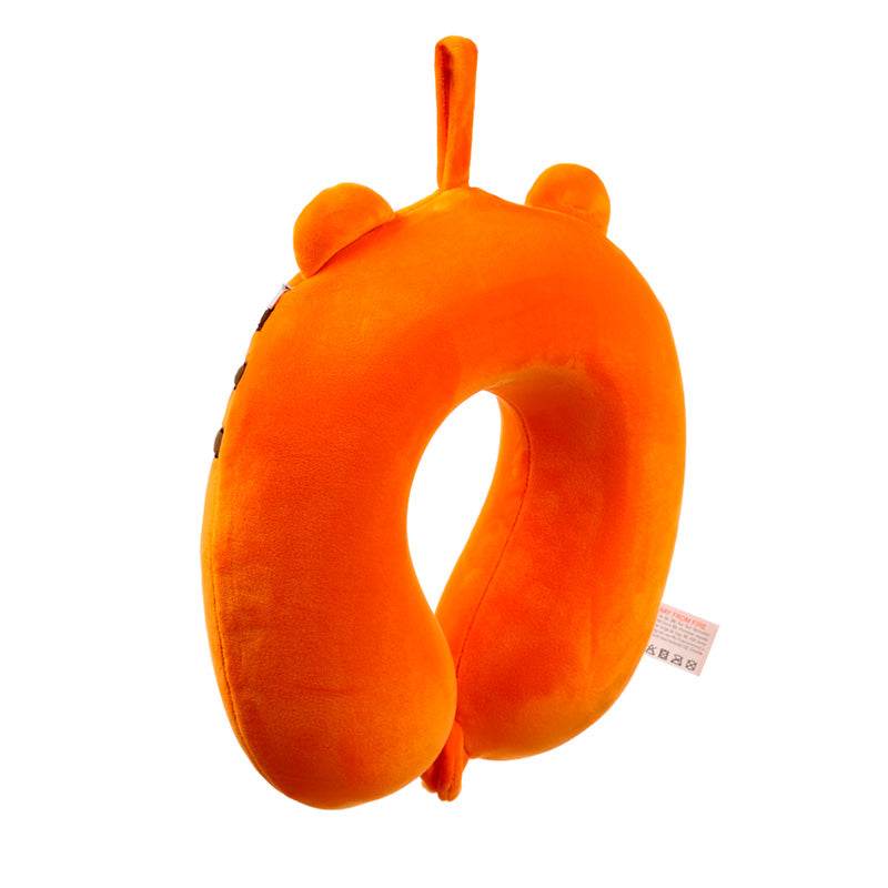 Relaxeazzz Alfie the Tiger Adoramals Plush Memory Foam Travel Pillow - Gift Arch