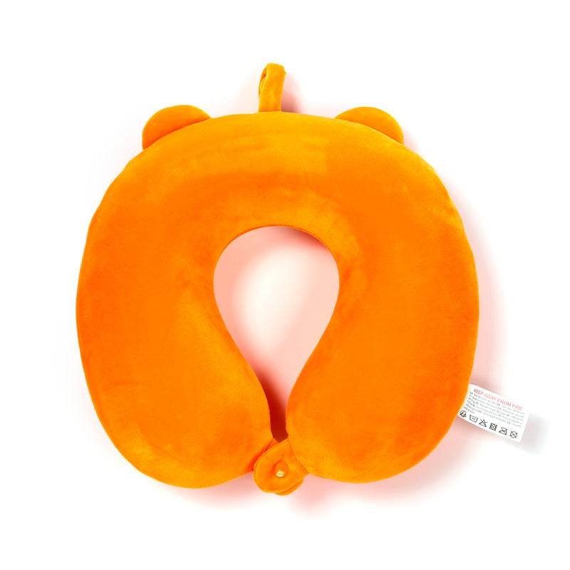 Relaxeazzz Alfie the Tiger Adoramals Plush Memory Foam Travel Pillow - Gift Arch