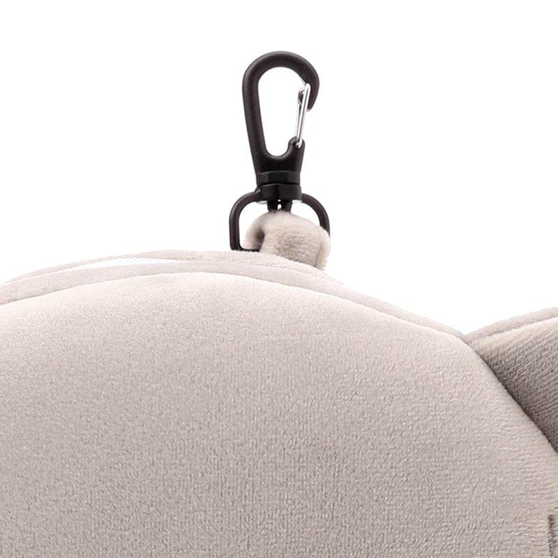Relaxeazzz Elephant Plush Travel Pillow & Eye Mask - Gift Arch