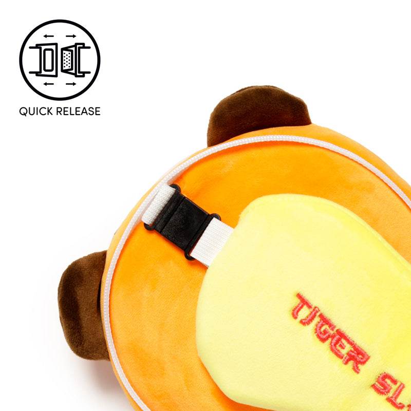 Relaxeazzz Tiger Plush Travel Pillow & Eye Mask - Gift Arch