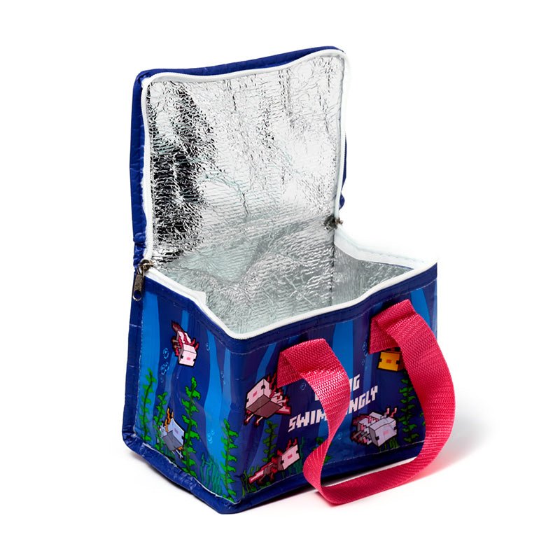 RPET Cool Bag Lunch Bag Minecraft Axolotl - Gift Arch