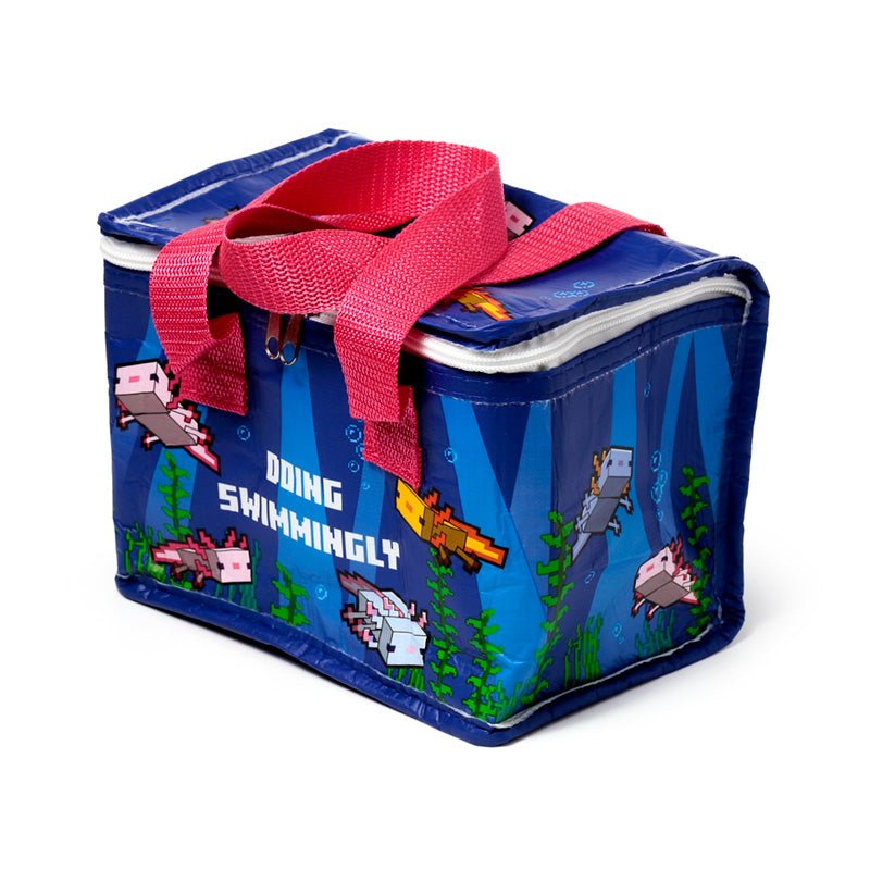 RPET Cool Bag Lunch Bag Minecraft Axolotl - Gift Arch