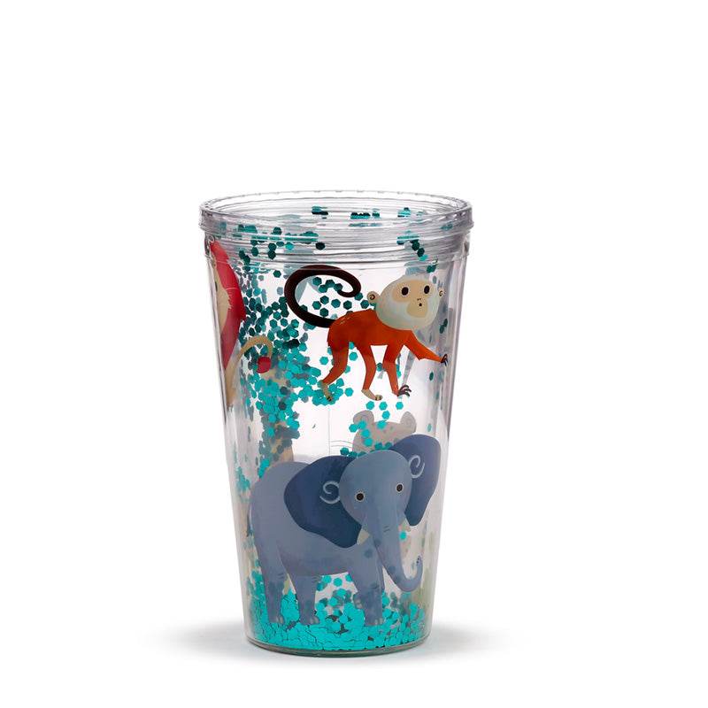 Shatterproof Zooniverse Double Walled Cup & Straw - Gift Arch