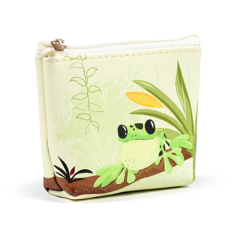 Tropical Frogs PVC Purse - Gift Arch