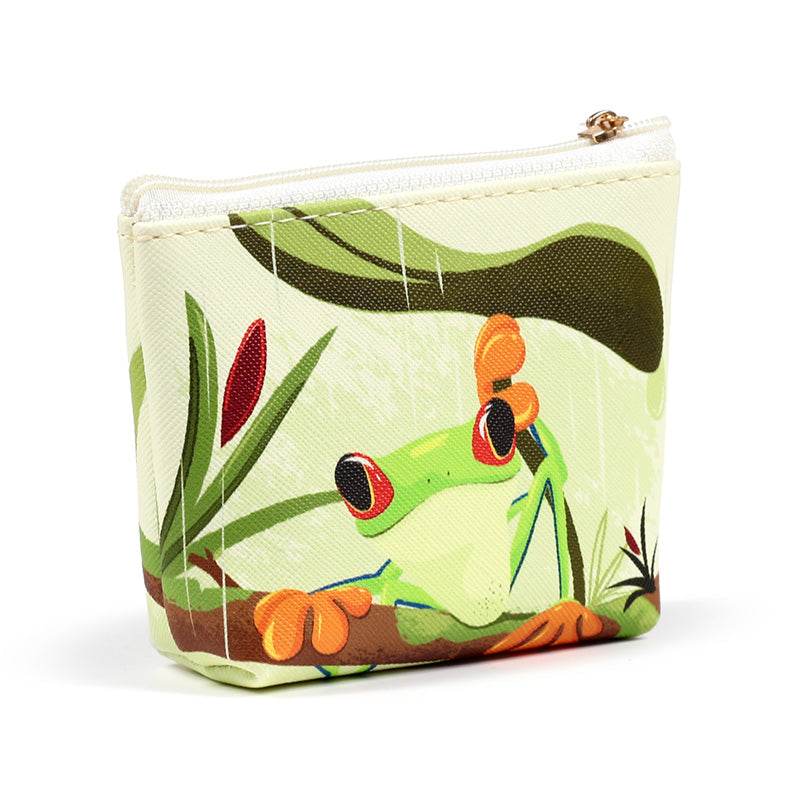Tropical Frogs PVC Purse - Gift Arch
