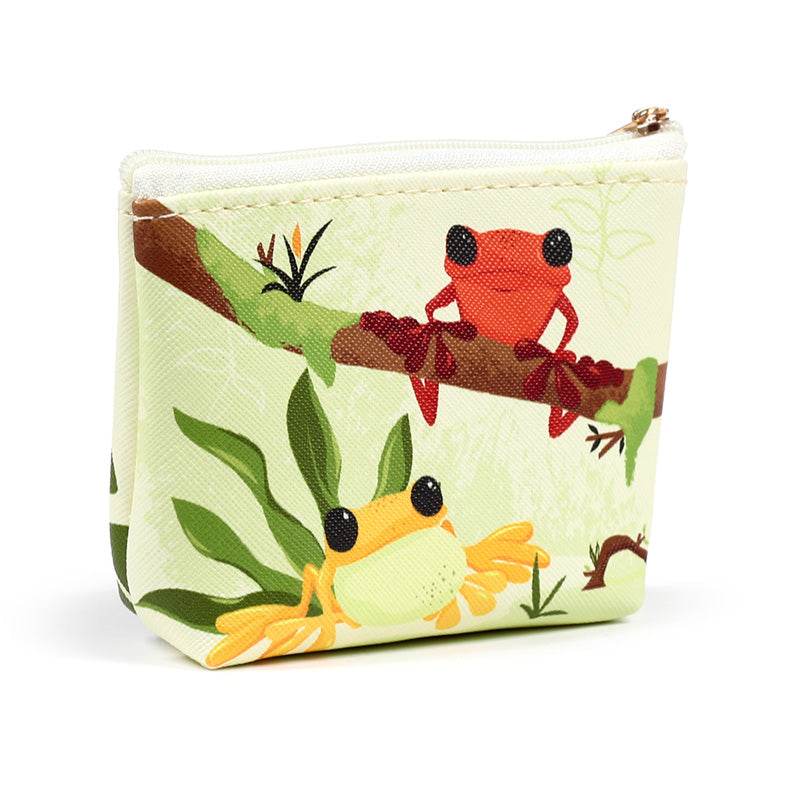 Tropical Frogs PVC Purse - Gift Arch