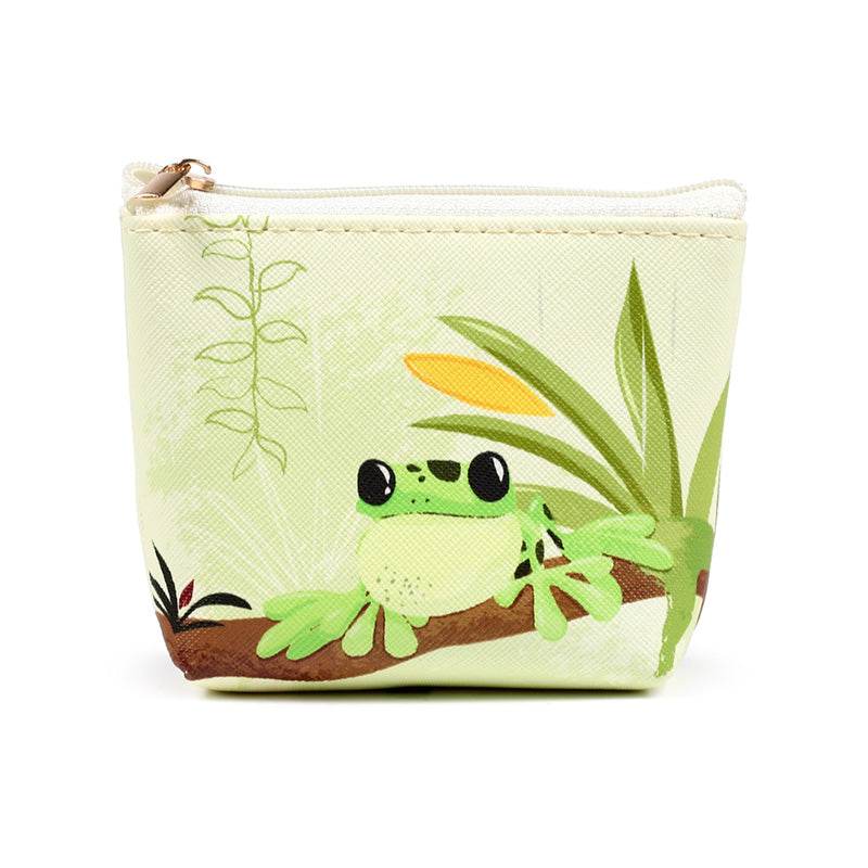Tropical Frogs PVC Purse - Gift Arch