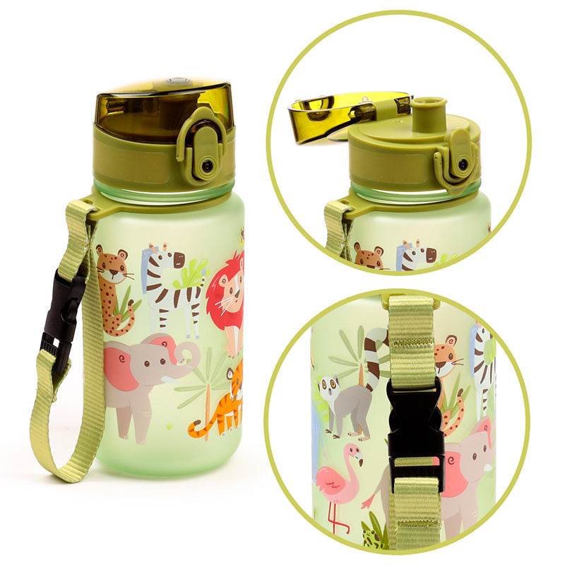 Zooniverse Pop Top 350ml Shatterproof Children's Bottle - Gift Arch