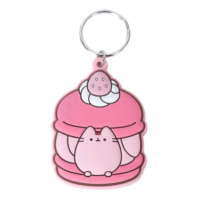 Pusheen Strawberry PVC Keyring