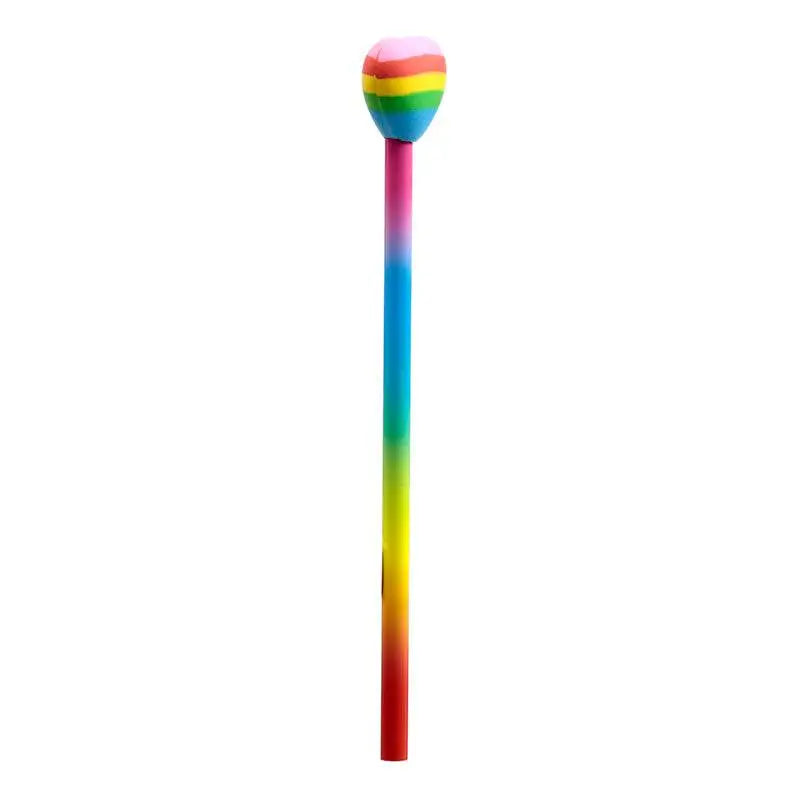 Rainbow Heart Pencil & Eraser Topper - Rainbow Gifts