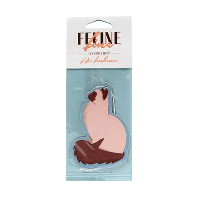 Raspberry Feline Fine Cats (New) Air Freshener - Car Air Fresheners