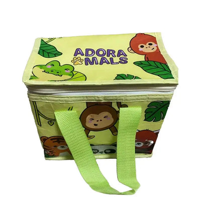 RPET Cool Bag Lunch Bag Adoramals Wild - Zoo Safari & Wildlife Parks